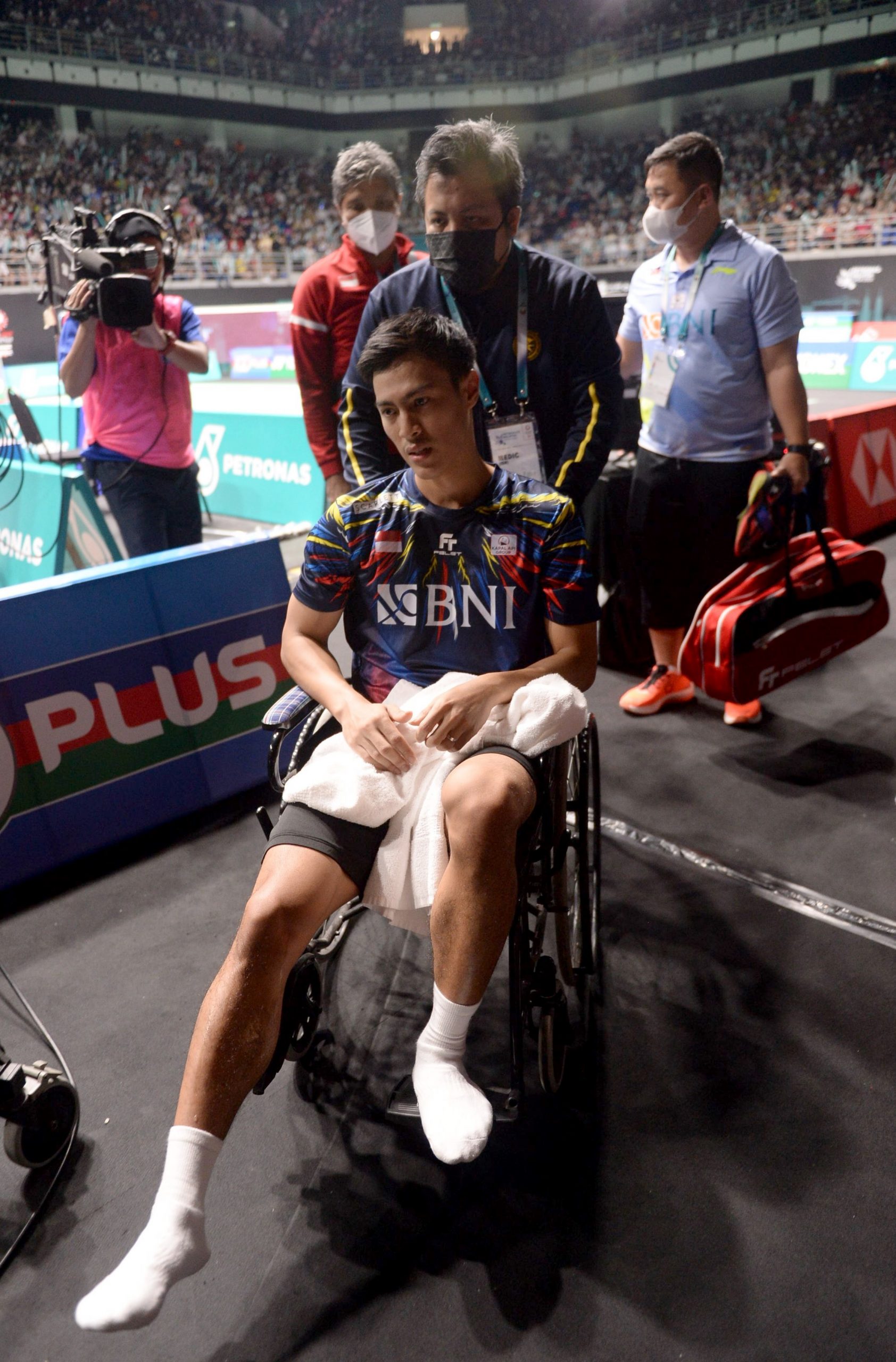 印尼中了伤病魔咒? 这一次塞沙尔脚踝伤