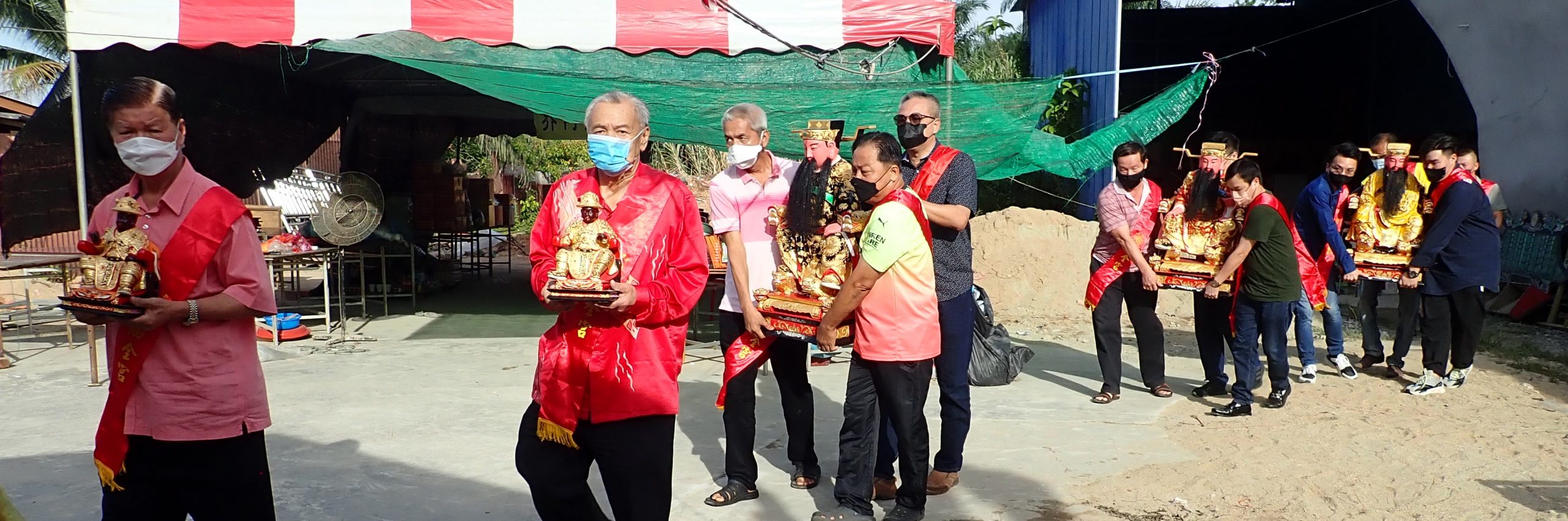 吴丰光:修建工程完成后 福全宫将成峇登地标