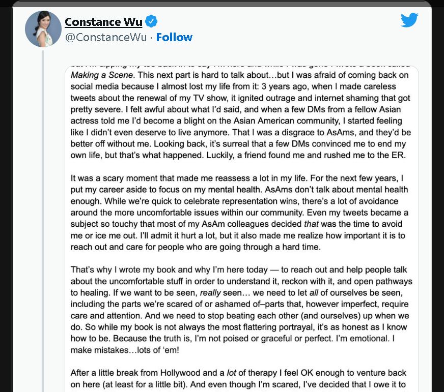 失言风波挨批受打击 吴恬敏曾企图自杀