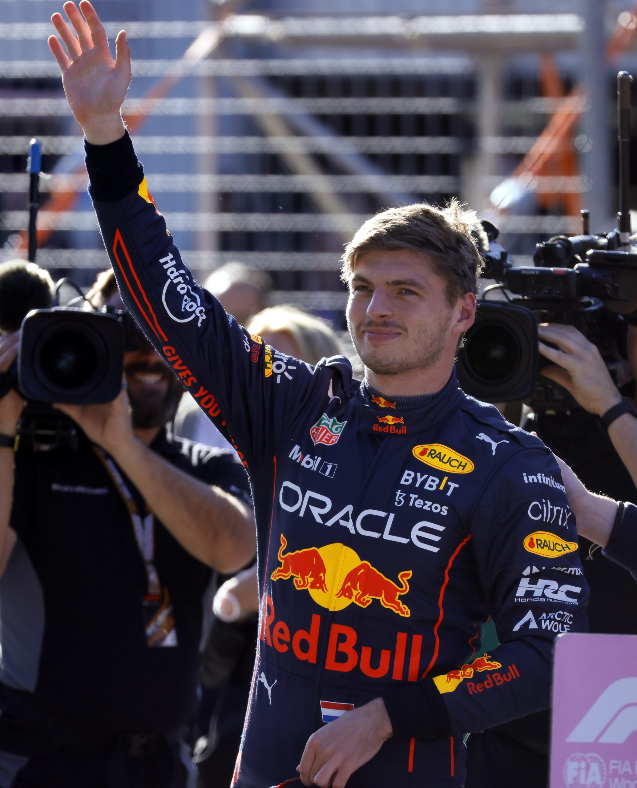 奥地利站F1大赛车  维斯塔潘夺杆位