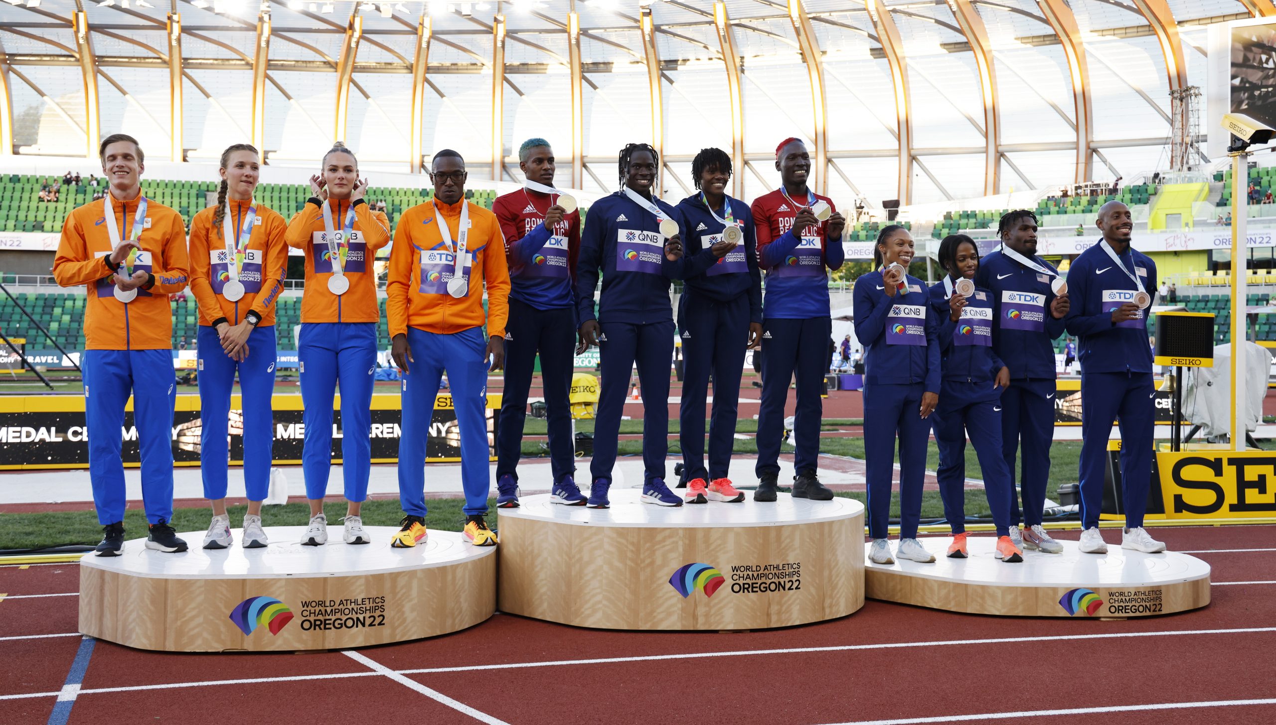 尤金世界田径锦标赛| 中国丢女20公里竞走江山 秘鲁选手爆冷夺第一金