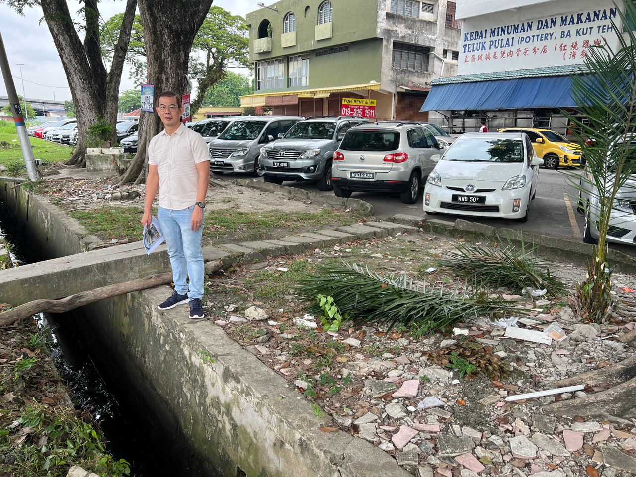 巴生兰花园商区月底提升 排水防洪一沟两用