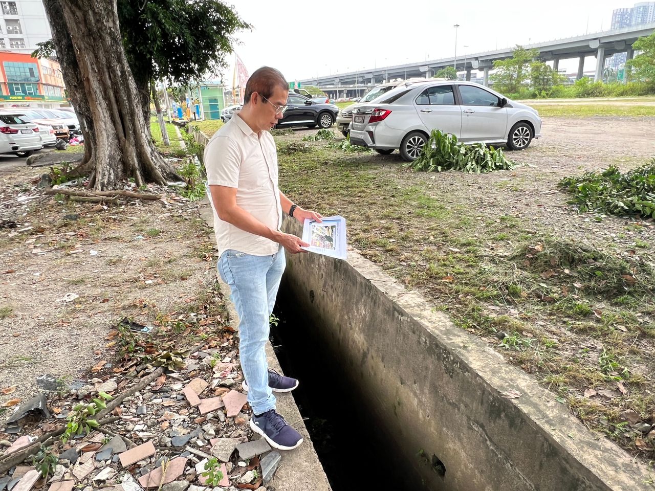 巴生兰花园商区月底提升 排水防洪一沟两用