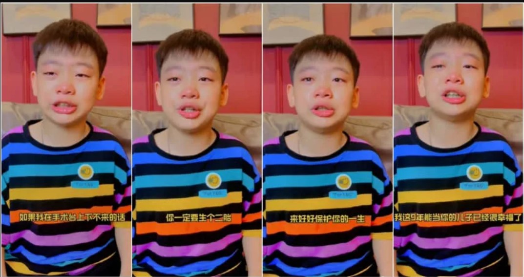 手术前拍片要妈妈生第二胎 9岁脑瘫男孩：这辈子能当你儿已很幸福