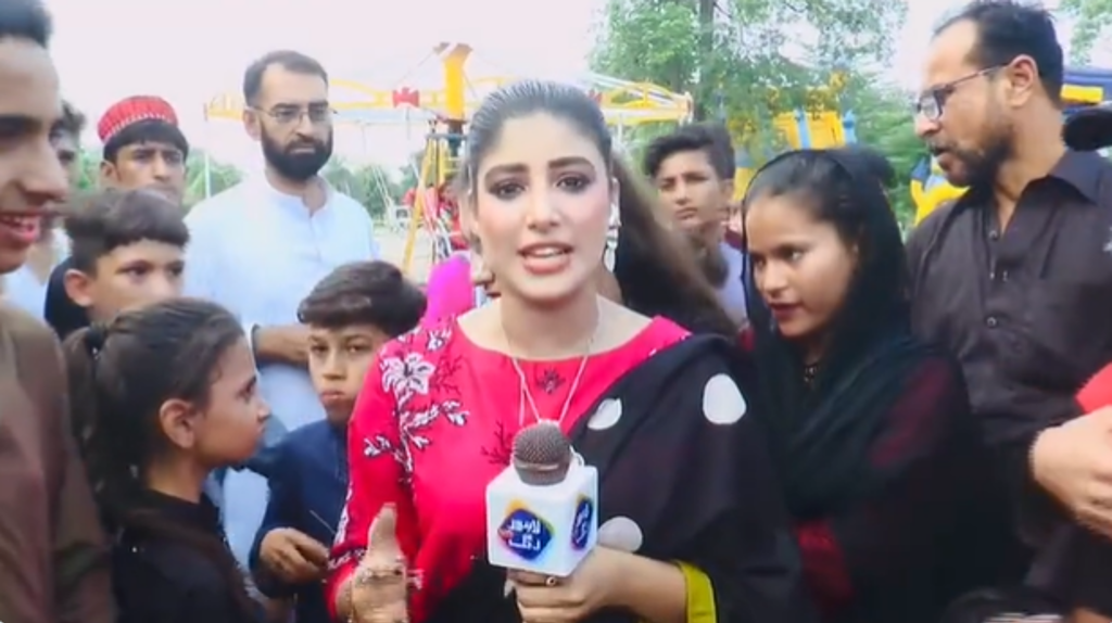 新闻播一半美女记者狠甩路人巴掌 失控画面曝掀网论战