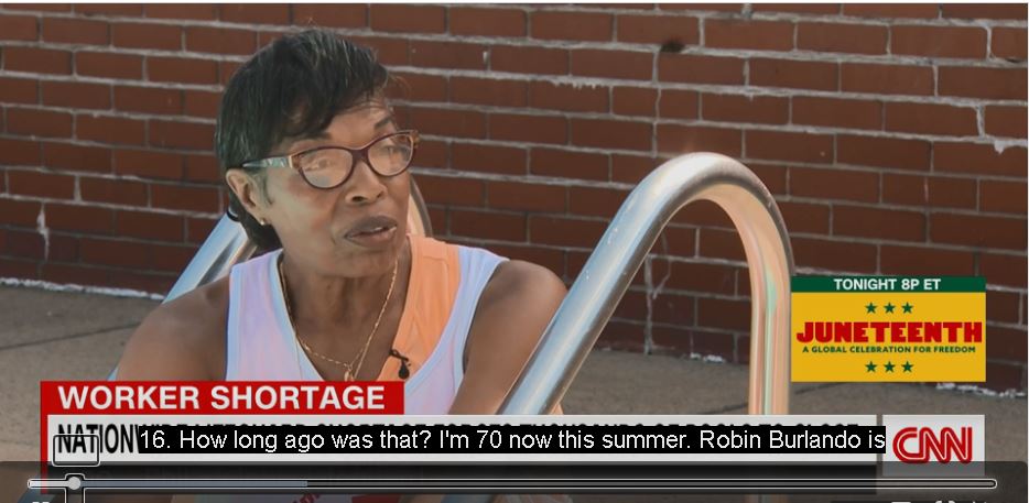 70岁奶奶放弃退休生活重新当救生员