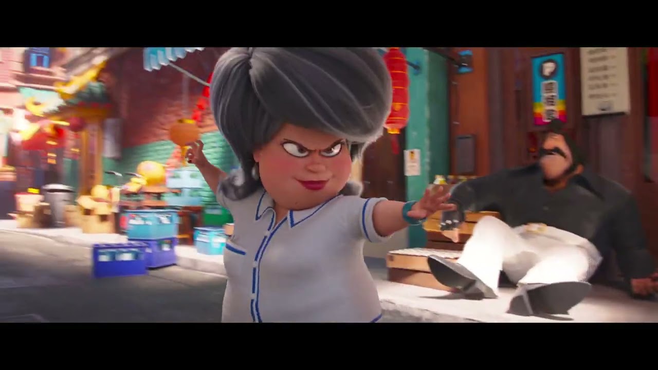 杨紫琼边打拳边录音《迷2》 休假不忘抱小黄人催票房