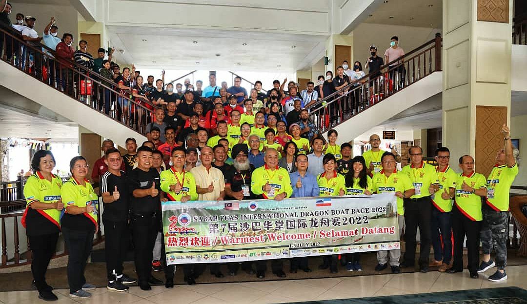 沙华堂龙舟赛初赛抽签 吴添泉:发挥友谊第一精神