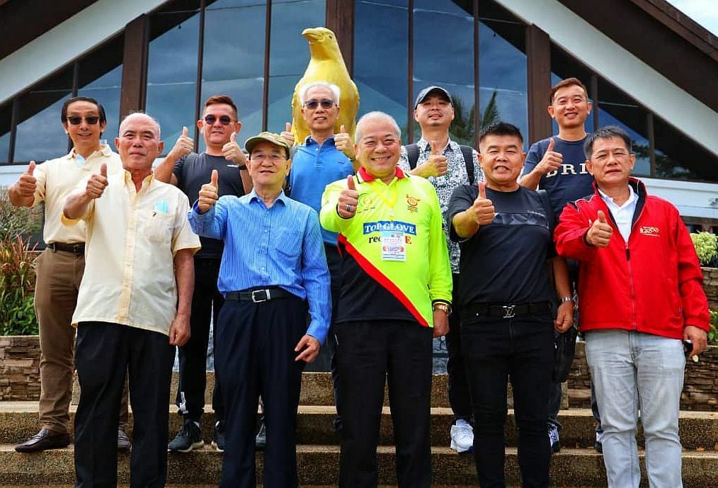 沙华堂龙舟赛初赛抽签 吴添泉:发挥友谊第一精神