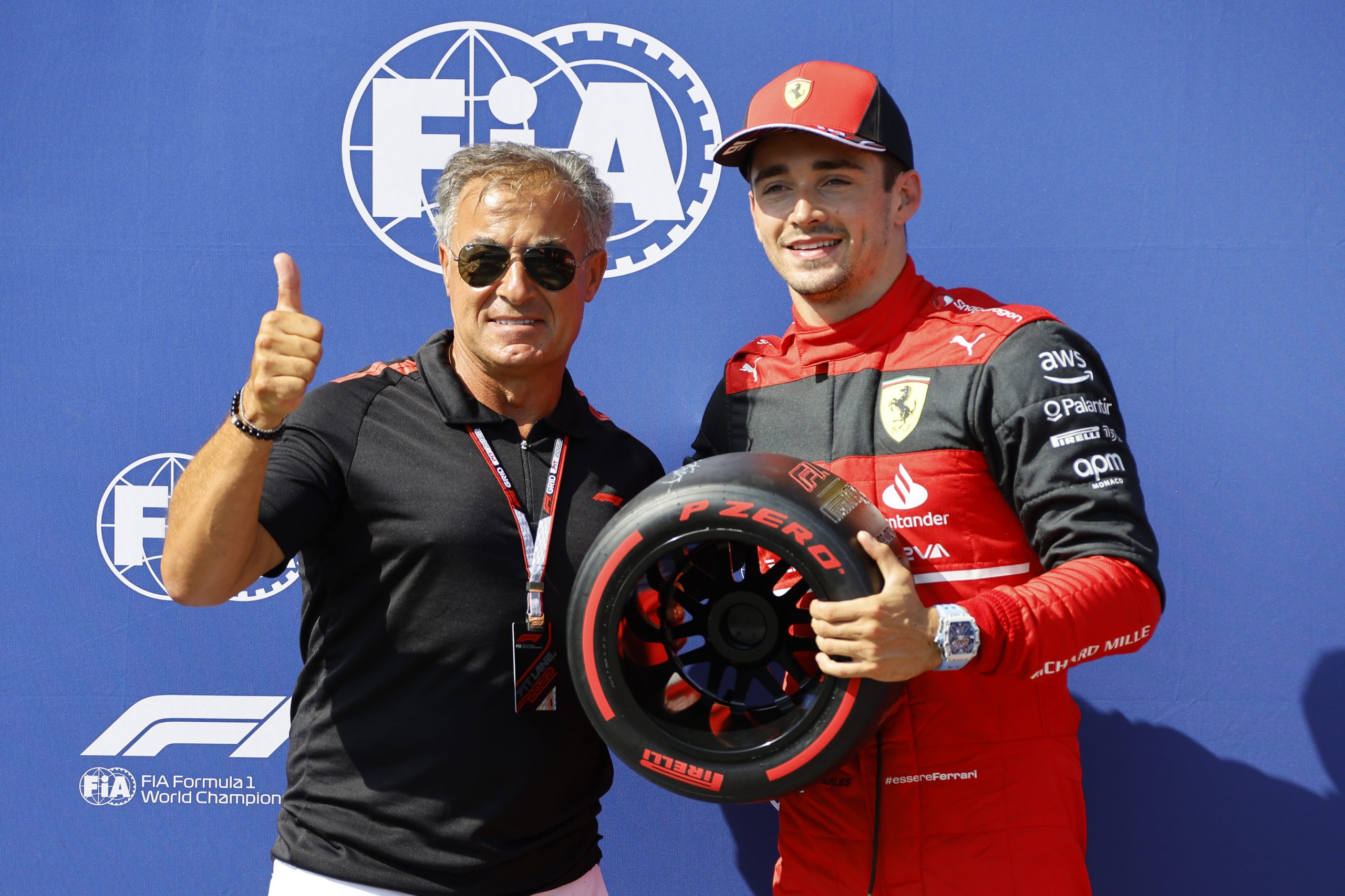 法国站F1|队友塞恩斯“破风”支援 (勒克莱尔)夺本季第7杆