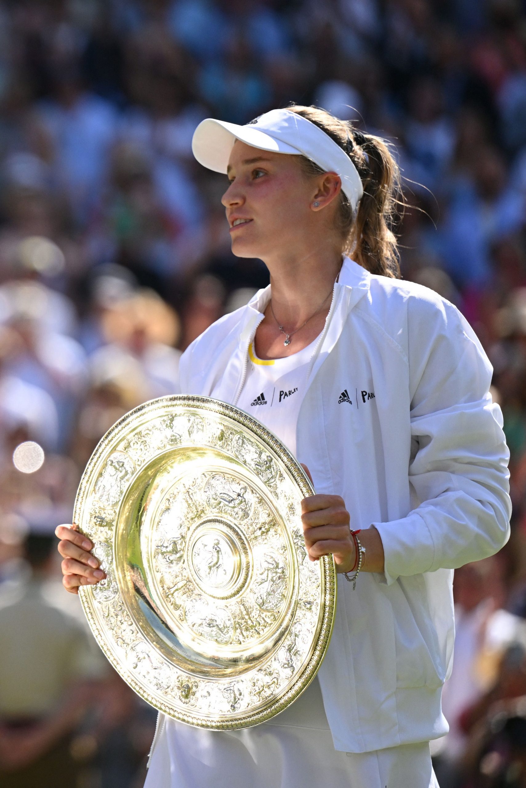 温网|哈萨克大满贯女单冠军第一人 雷巴金娜力挫贾巴尔封后