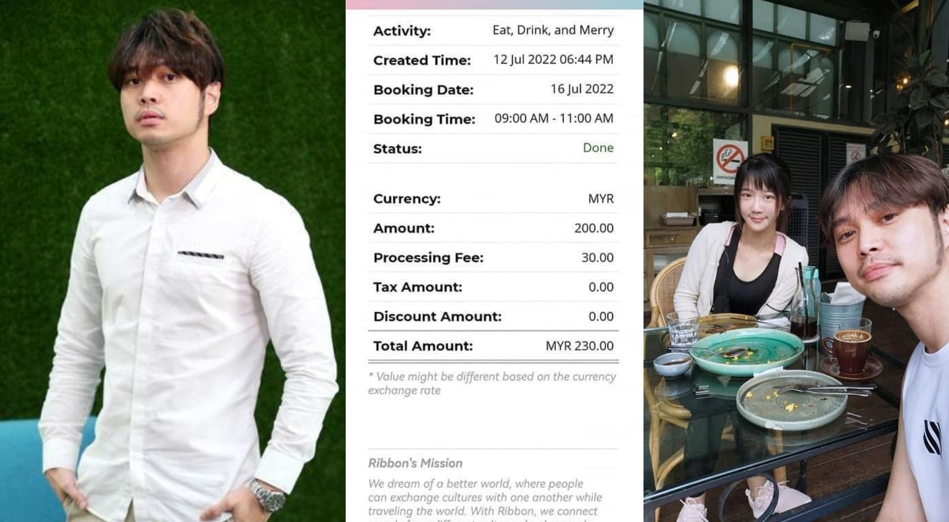 独家|最低RM50租朋友或出租自己 魏俊豪：健康交友平台 别想歪！ 