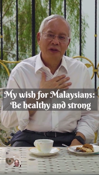 纳吉FB/生日愿望乃国人健康 将分享养生秘诀