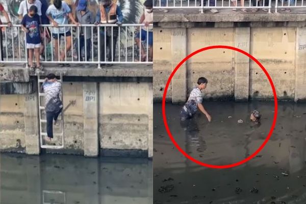 臭水沟惊见男浮尸！民众伸手一捞“他突复活起身”