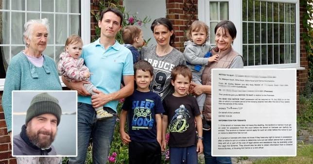 英国房东曾热情收留 乌难民一家九口今被驱赶