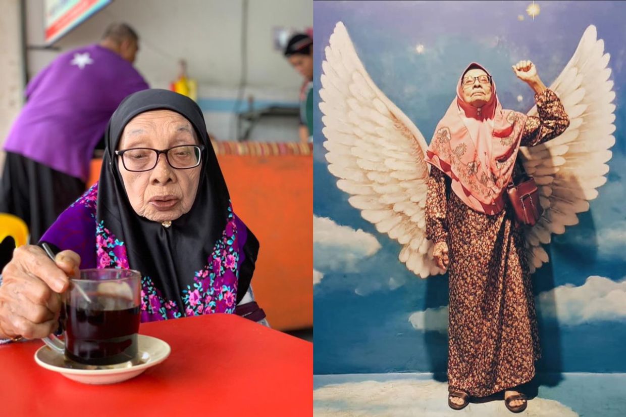 视频|86岁祖母童心未泯 粗盐白饭短片让人破涕为笑