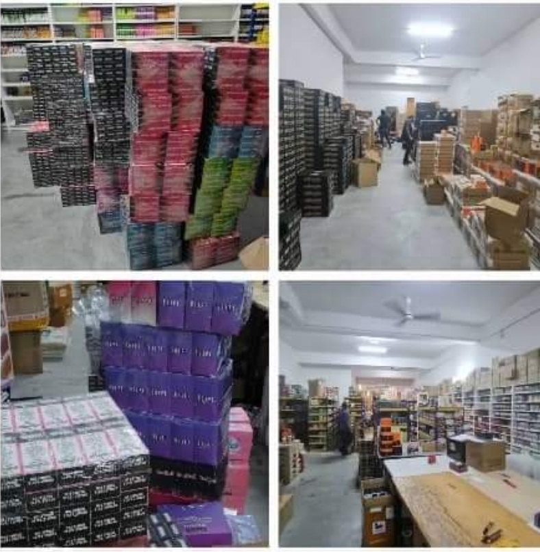 警方展开“违禁品行动”,起走私柴油和电子烟