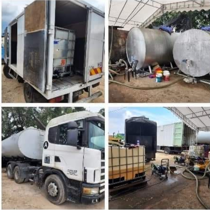 警方展开“违禁品行动”,起走私柴油和电子烟