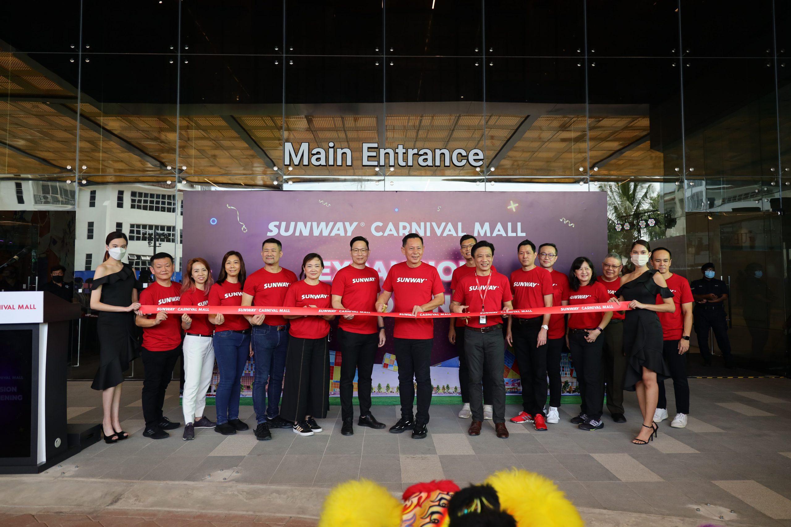 请交白维振／双威嘉年华广场扩建计划预备性开幕／写大北马