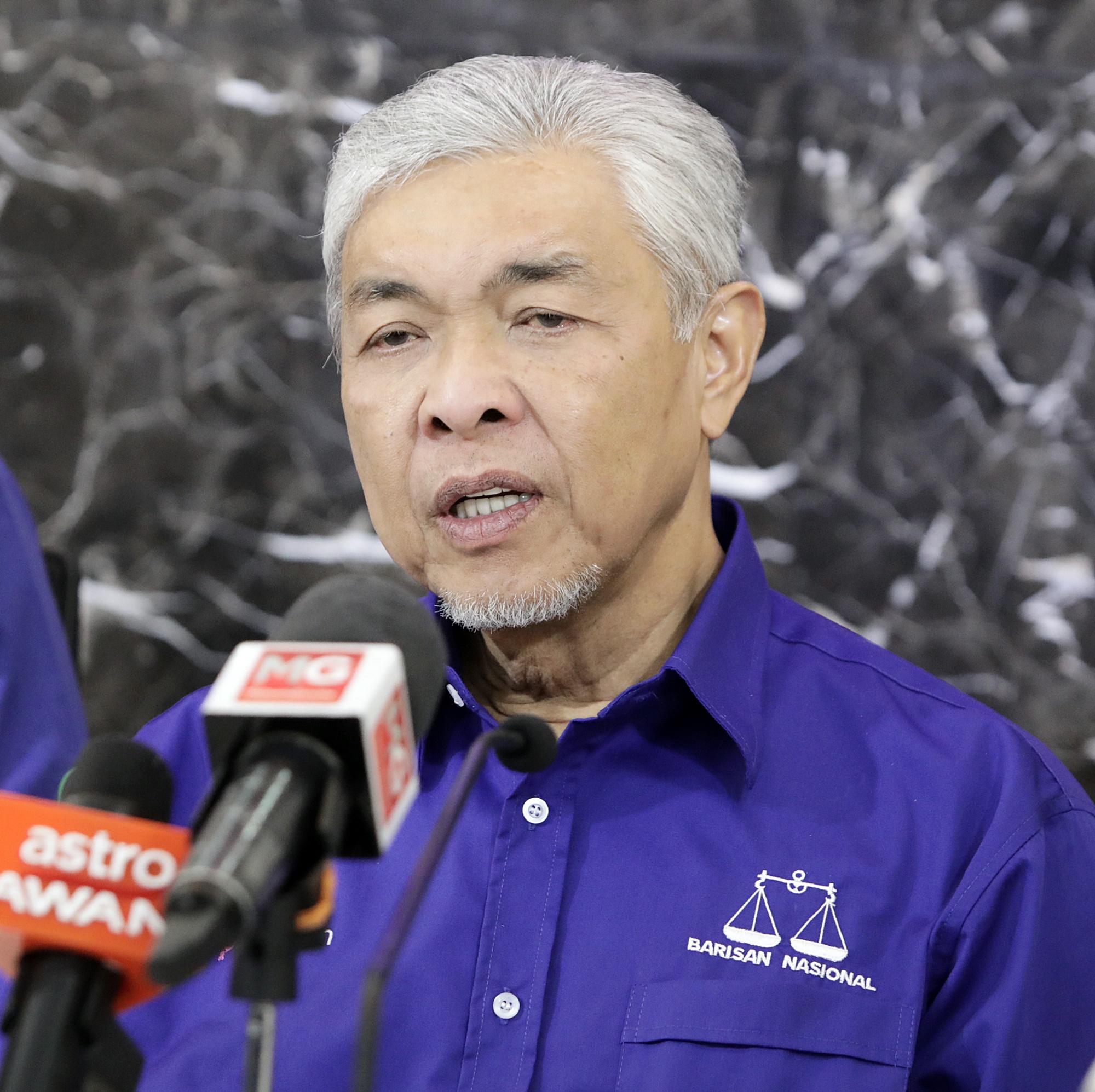 选前肯定不与其他政党合作·扎希:选后再谈