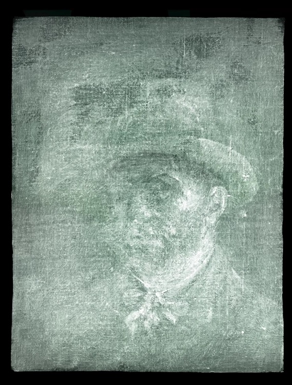 隐身的梵谷自画像 137年后X光揭露