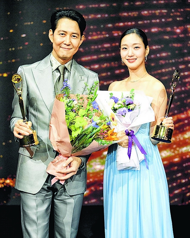 首届青龙电视剧大赏 李政宰金高恩封视帝后