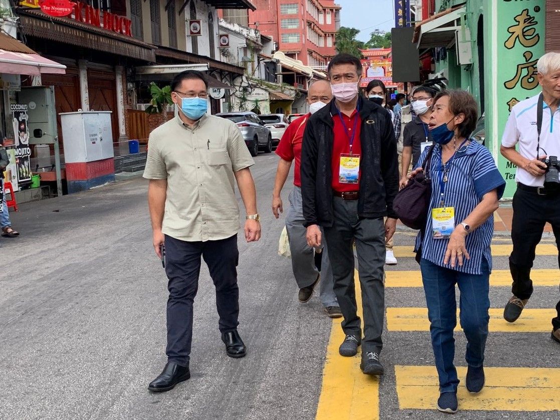 (古城第七版主文)泰国旅行社协会来访鸡场街