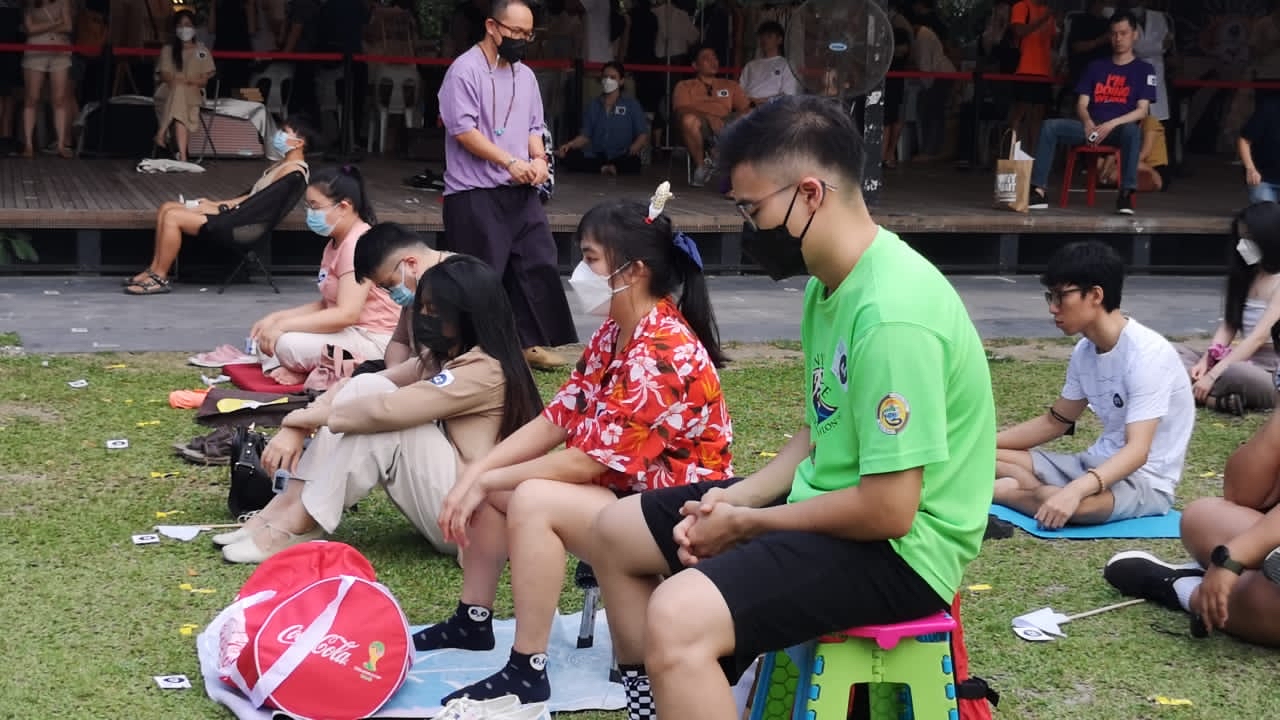 (大北马)发呆比赛,主办单位:参赛者太厉害了