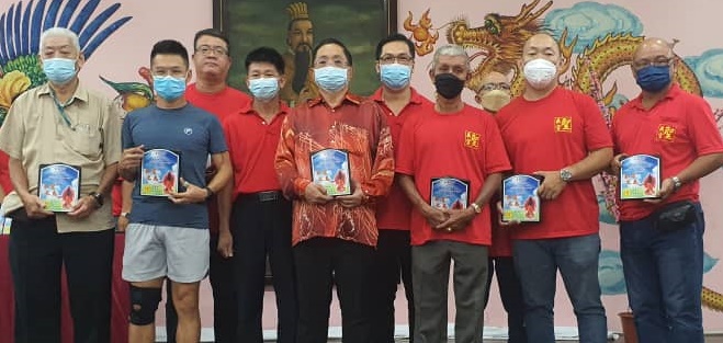 (大北马)槟榔屿圣义宫冠病期间,获槟政府RIBI拨款2千度难关