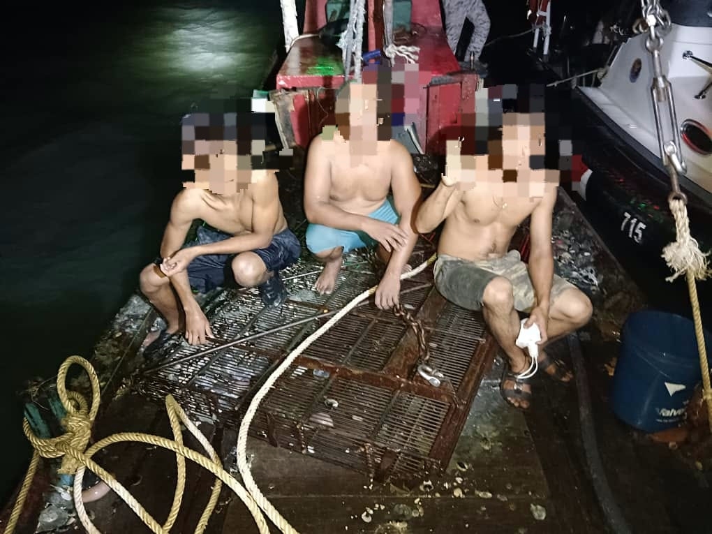 (大北馬)玻港口海域禁捕裂痕蛤蜊,3漁夫擅闖違法被捕