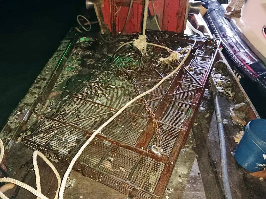 (大北馬)玻港口海域禁捕裂痕蛤蜊,3漁夫擅闖違法被捕