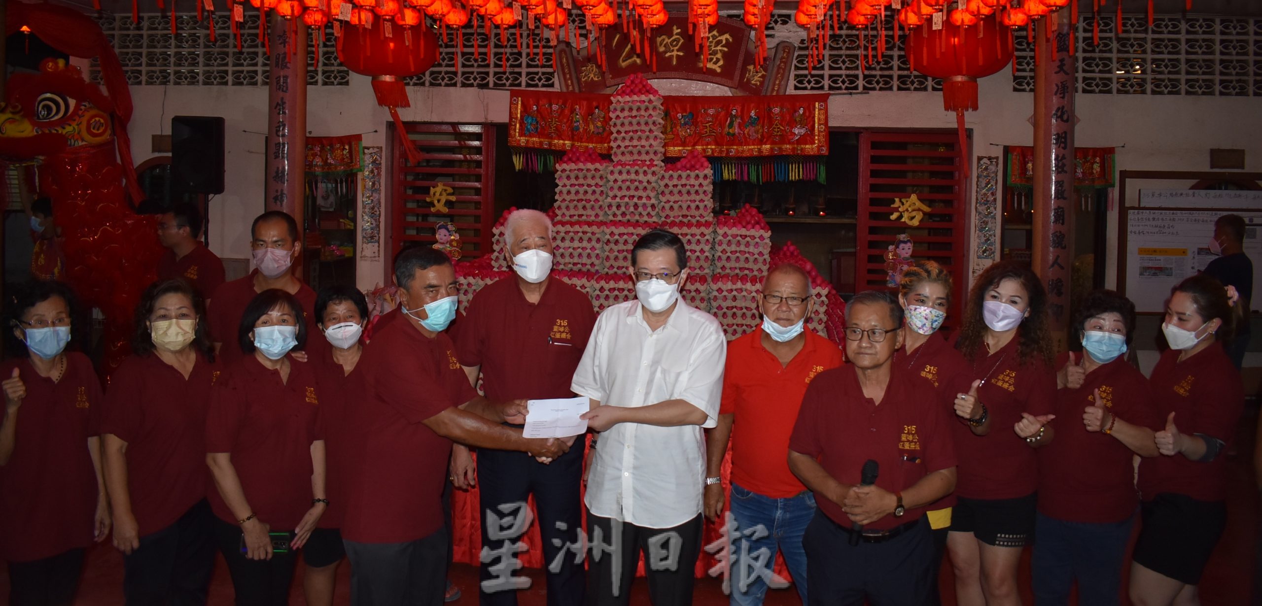 (大北马)红蛋盛会供奉6万8315个红蛋祭拜神明
