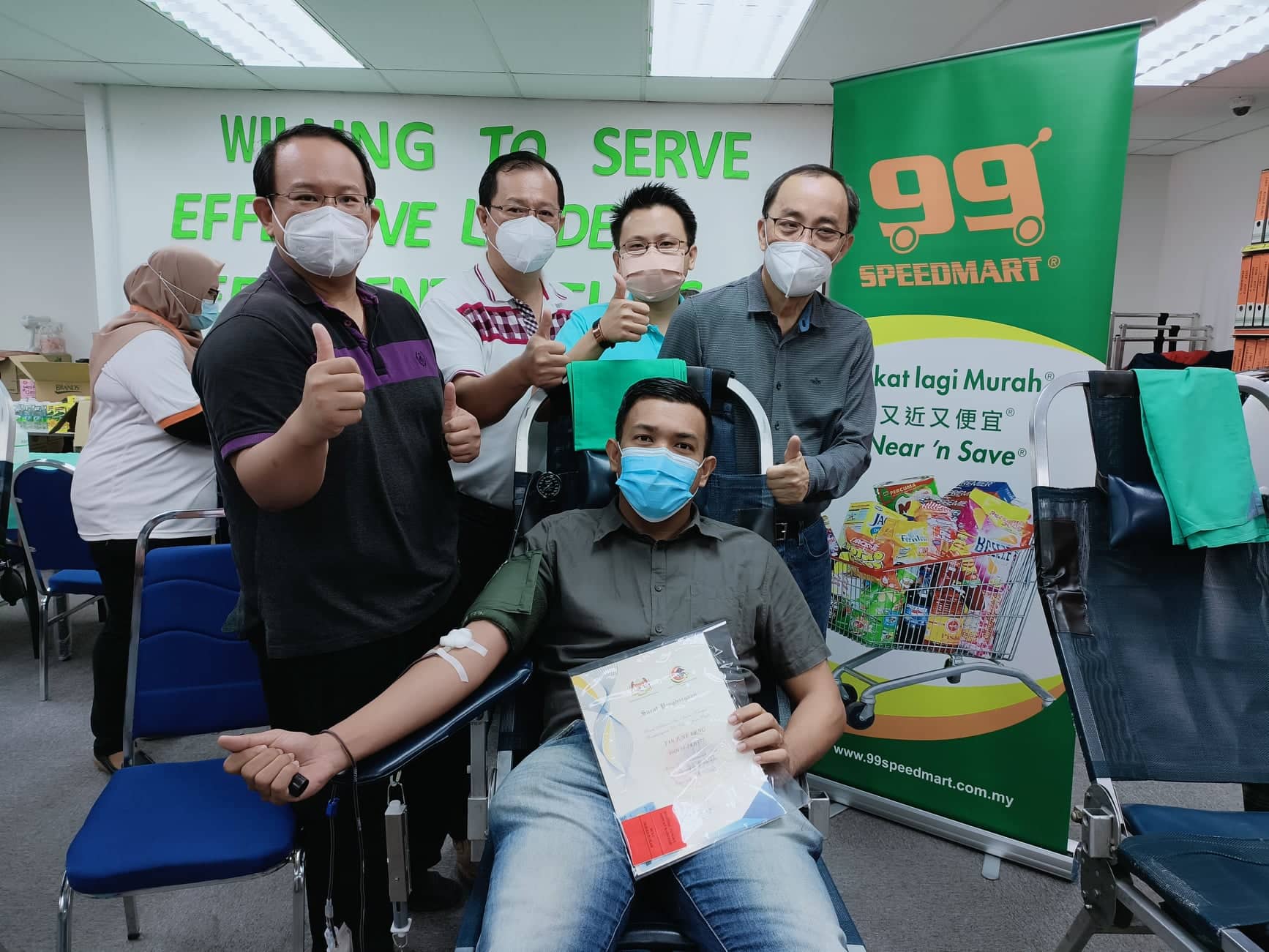 (早报头)大都会:99 Speed Mart 捐血活动