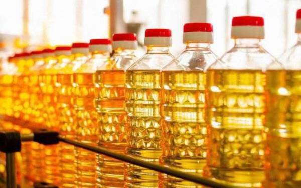 5公斤瓶装食用油顶价RM34.70   8月8日生效