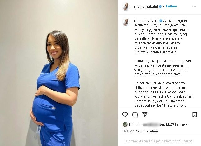 不返马生孩子遭批 旅英大马医生:“比起国籍,更重要是孩子有良好道德价值”