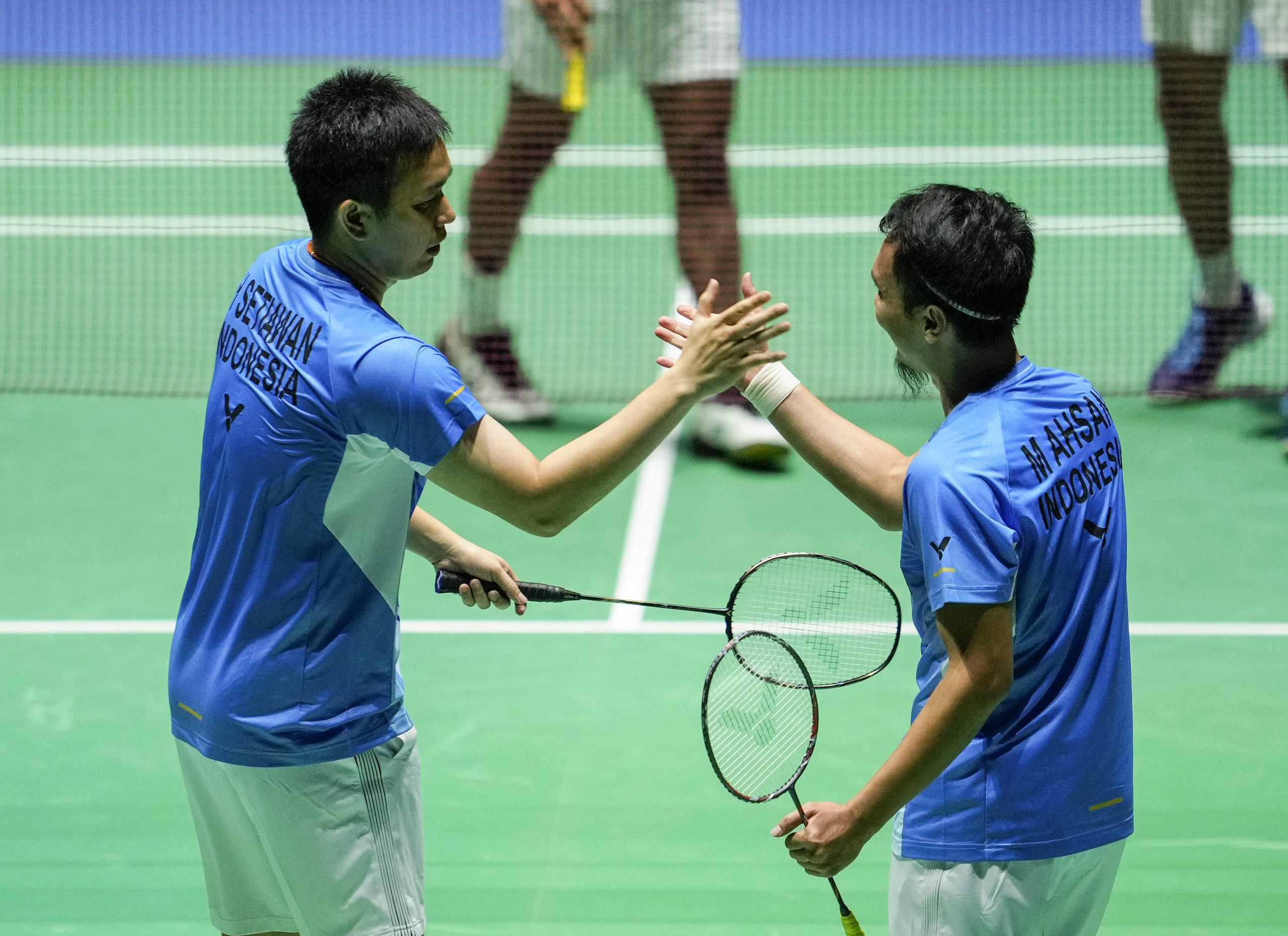 东京世羽赛| 不给印度黑马进攻机会 爸爸组合胜在战略奏效