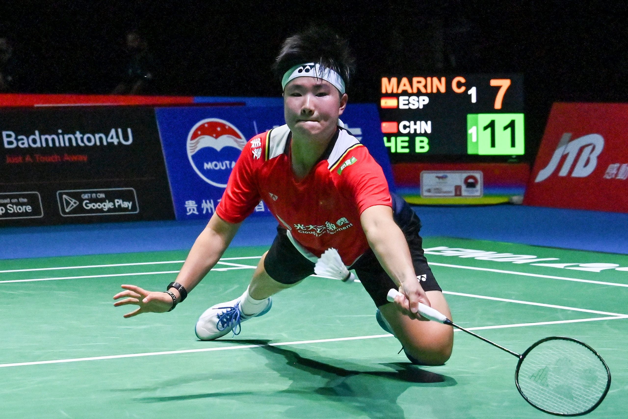 东京世羽赛| 救4赛点逆转何冰娇 马琳8强大战山口茜