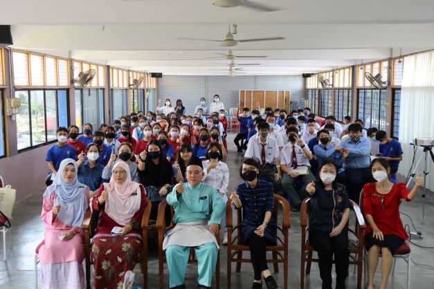 中六中文促进会首站讲座 3天访沙白瓜雪5中学