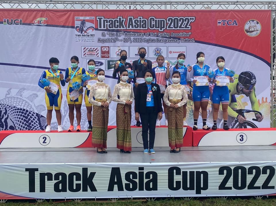 亚洲杯场地脚车赛|国庆日最佳献礼 马女联手踩出3金