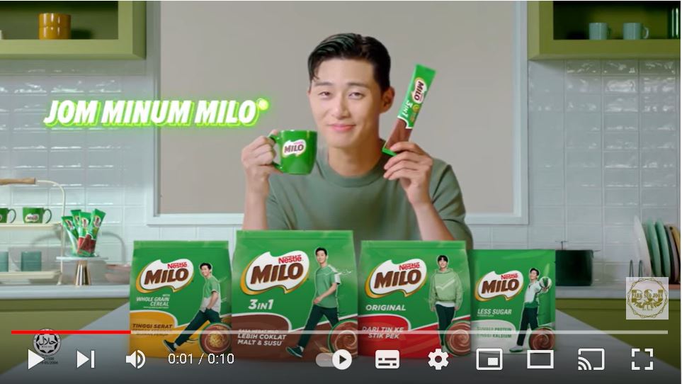 代言“国民饮料”美禄   朴叙俊飙精准马来语