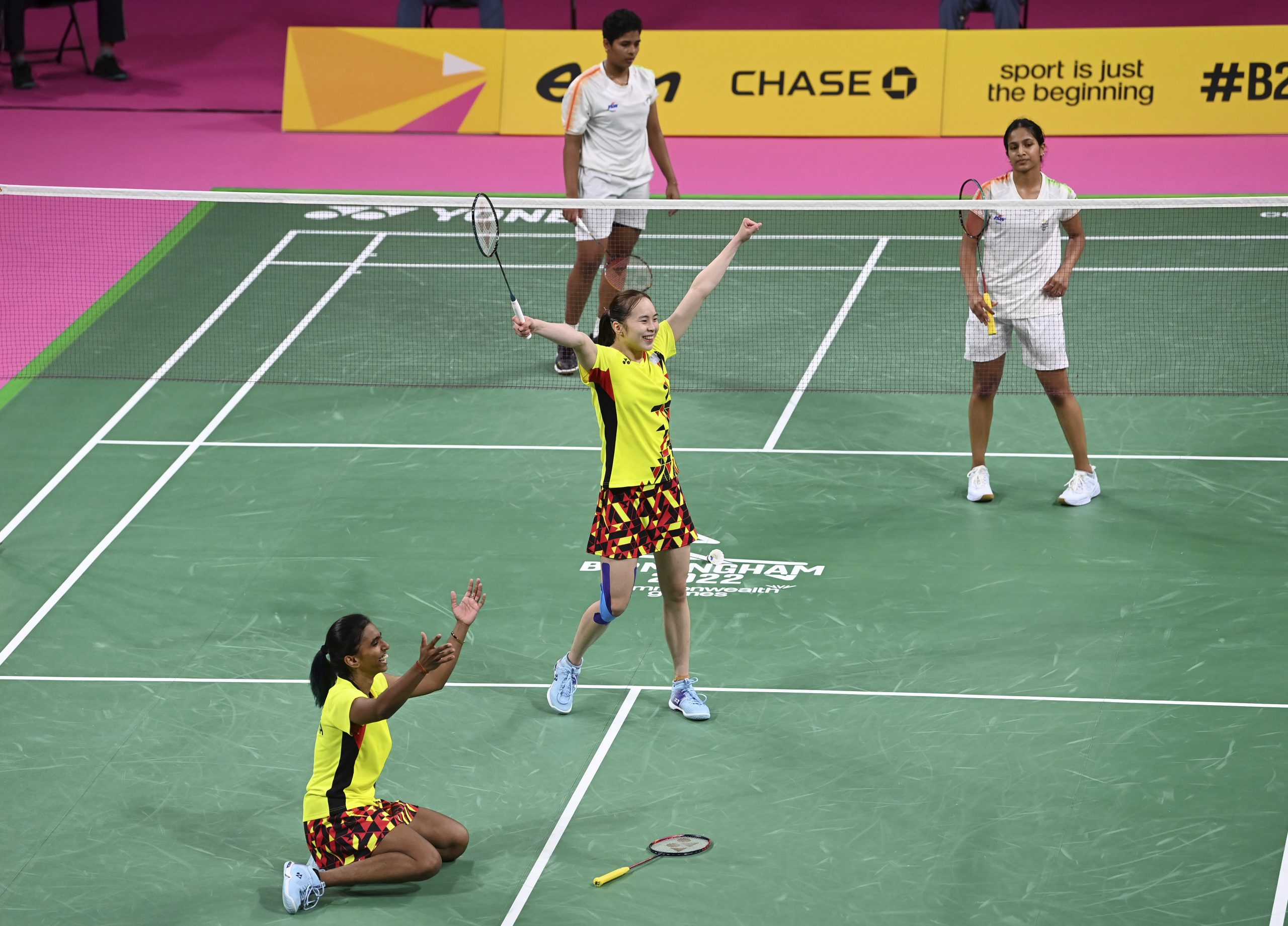 伯明翰共运会| 夺致胜分感觉难以形容  乐蒂：金牌献国人