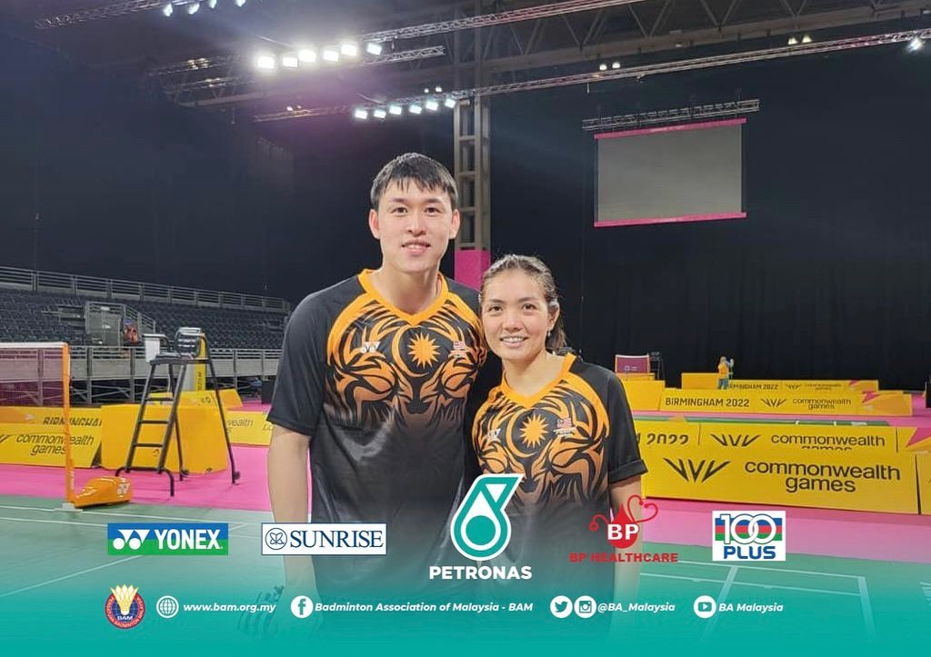 伯明翰共运会|4强不敌狮城夫妻档 (铭君)续为铜牌而战