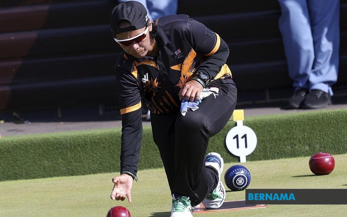 伯明翰共运会草地保龄球|茜蒂查丽娜 艾玛晋女双8强