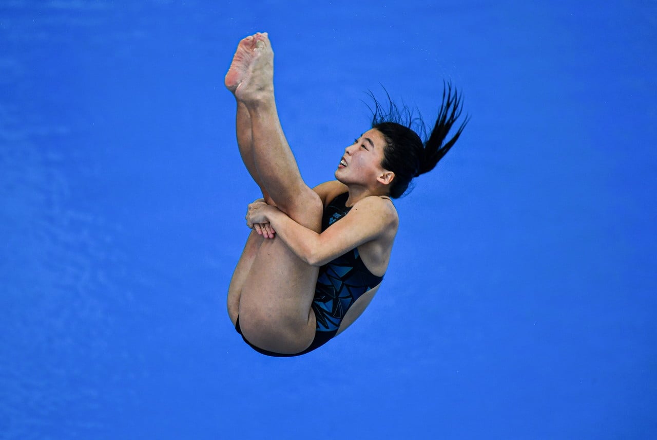 伯明翰共运会跳水赛| 克服旧伤影响  王格莹首秀争佳绩