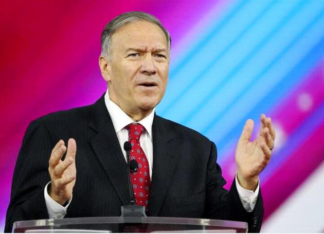 佩洛西行程传涉台遭警告　蓬佩奥Twitter“拨火”图拖拜登落水