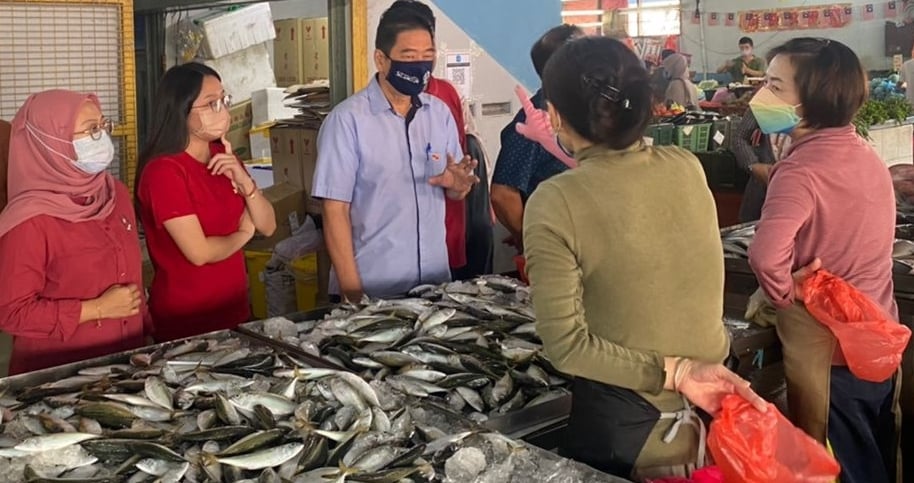 先下（大都会）沙白安南县议会将与适耕庄巴刹小贩进行大扫除