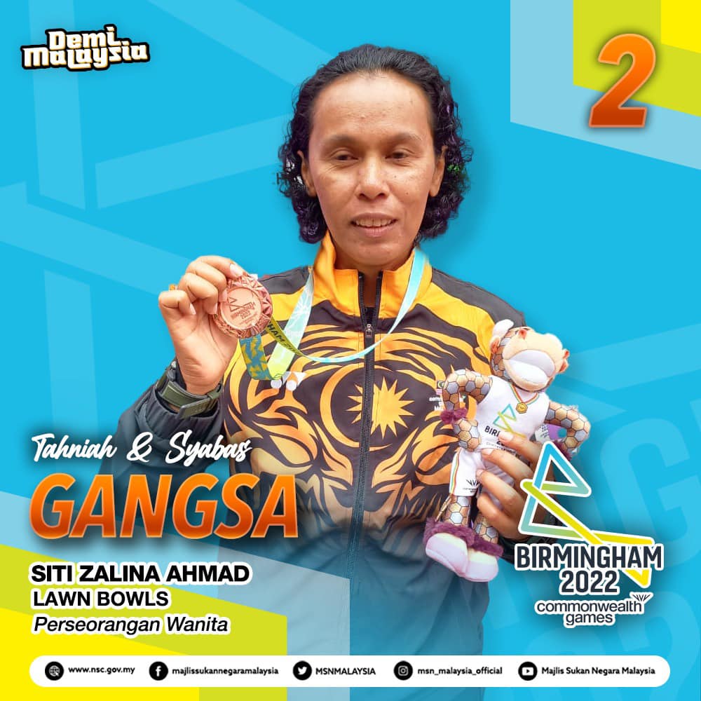 共运会草地保龄球  43岁茜蒂滚出铜牌