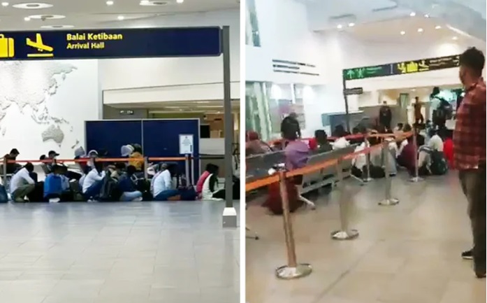 印度游客KLIA被迫坐地上？移民局总监回应了