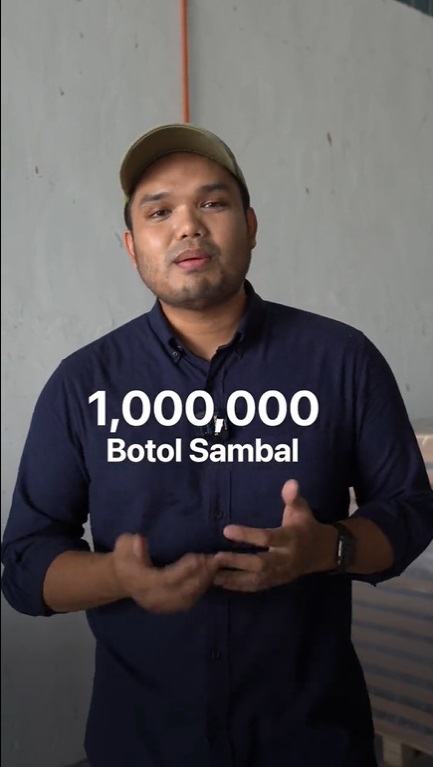 叁巴酱销售额1年半达1400万·敦马赞马来青年值得骄傲