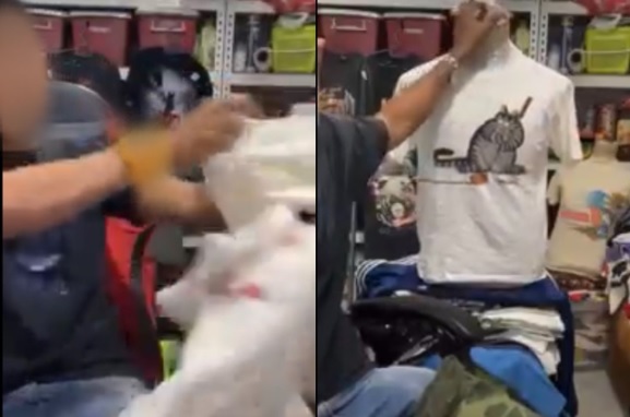 售价被压低过原价 商家直播发飚撕破衣